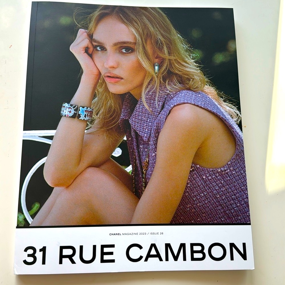 Chanel Magazine Cruise 2023 Issue 26 31 Rue Cambon lily rose depp